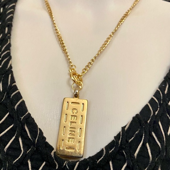 Celine 18-in Gold Plated Chain Necklace - Picture 2 of 10